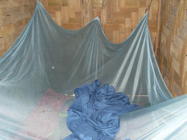 Our Beds At The Hmong Tribe Were Primitive But Effective. 