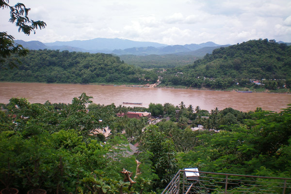 The Nam Cam River In Rainy Season